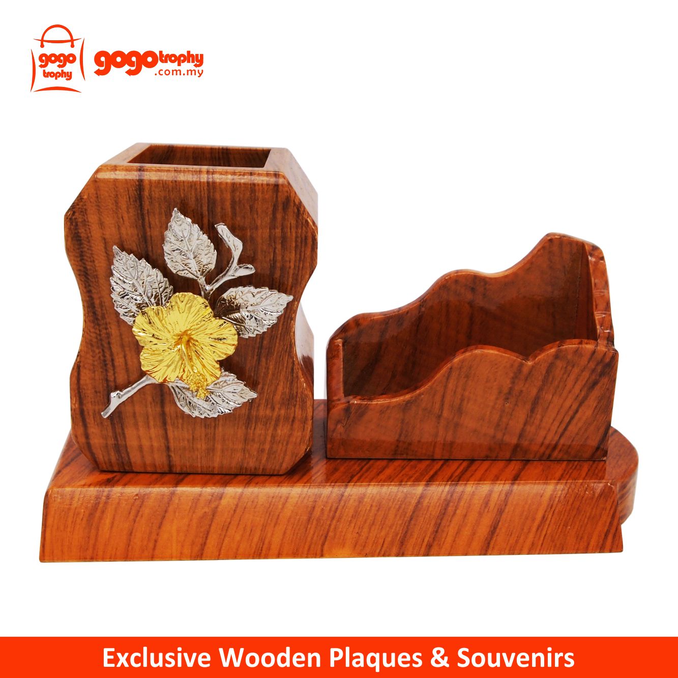 7204 Exclusive Wooden Penholder (without Pen)